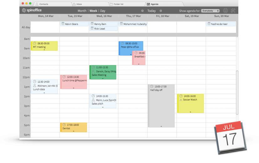 Now available: SpinOffice agenda sync!