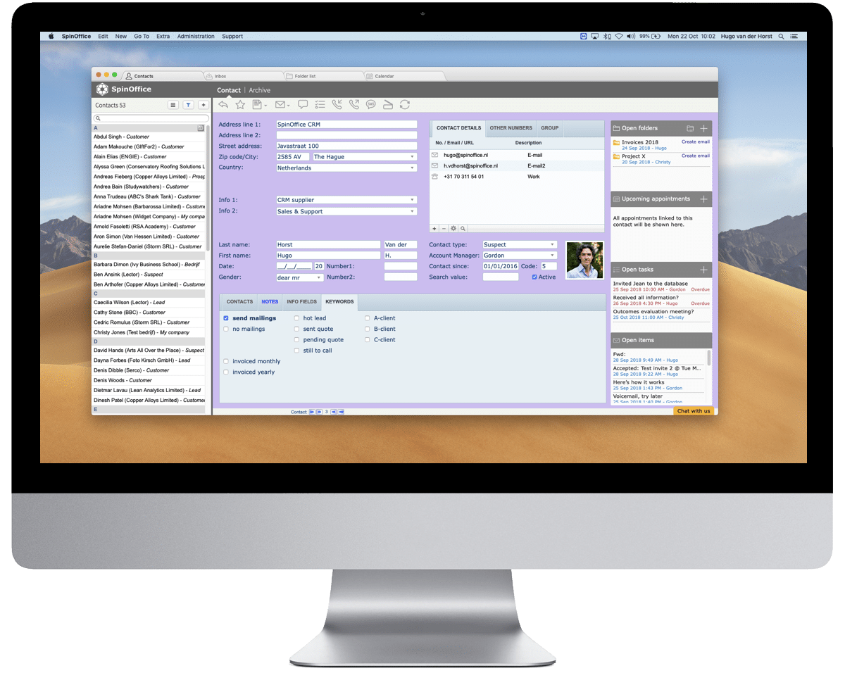 CRM for Mac