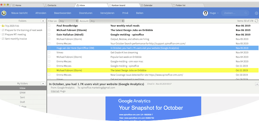 Your Inbox and the 'New Email Message' screen will be updated this week!